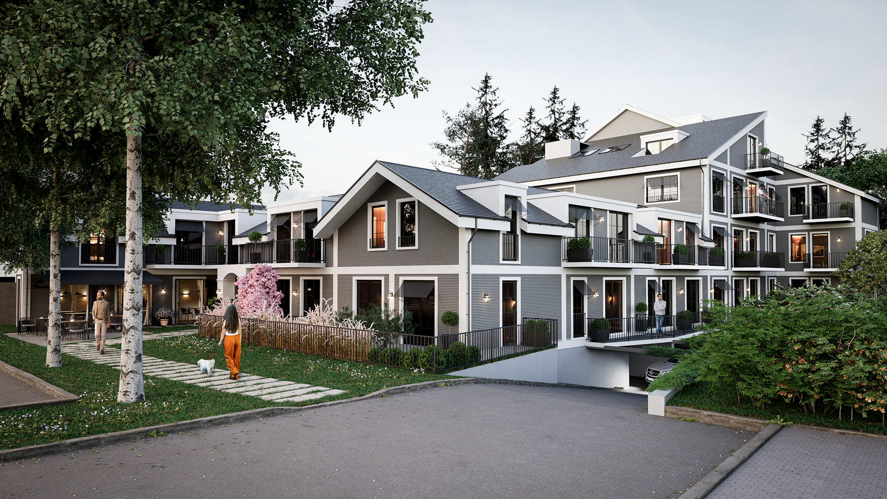 Vizualizácia projektu Vrátna Residence